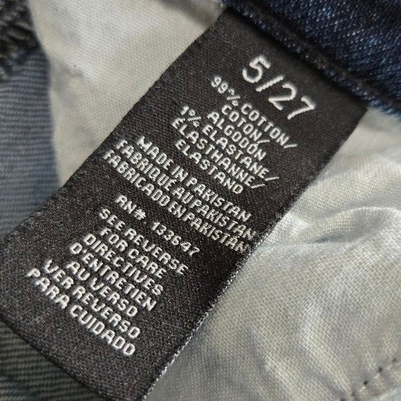 Kendall + Kylie Womens High Rise‎ Straight Leg Jeans Medium Wash Size 27 - Picture 5 of 7